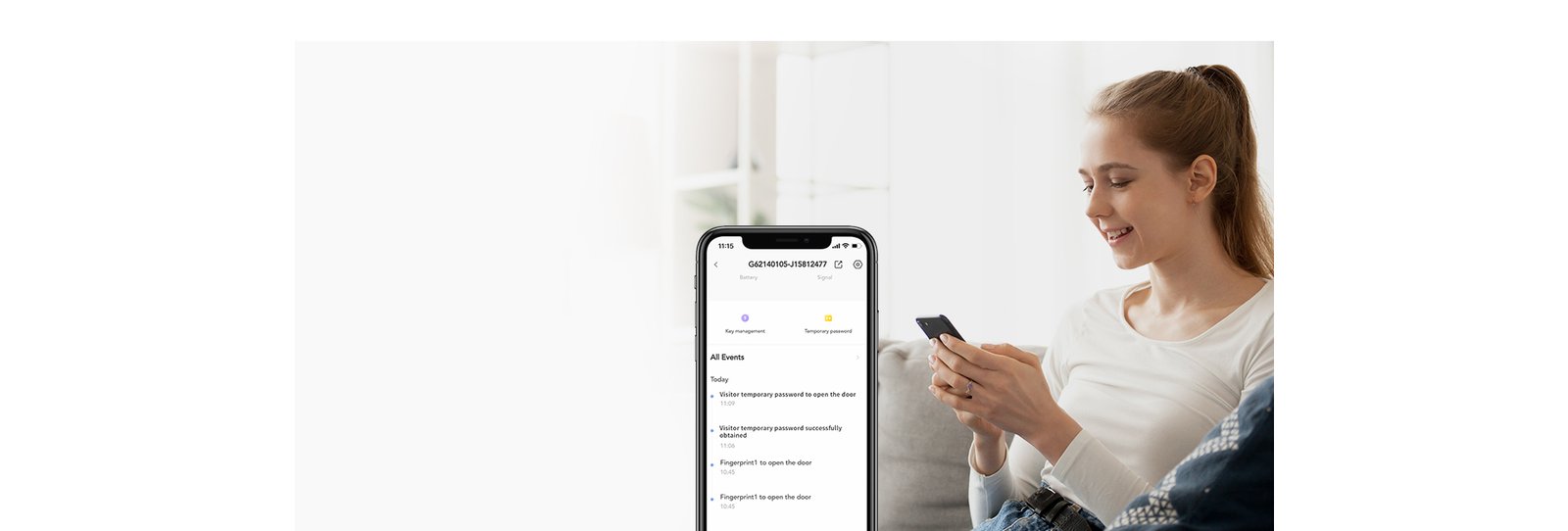 EZVIZ L2 - Verrou intelligent à empreintes digitales – Image 6